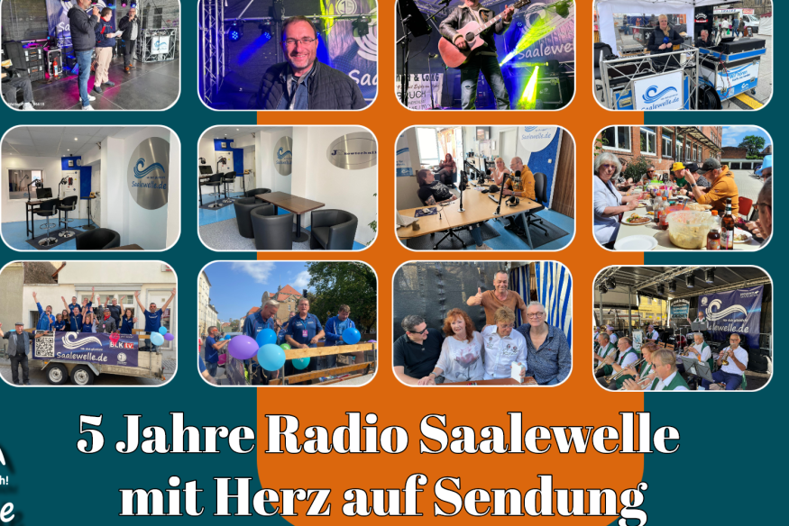 Radio Saalewelle feiert 5-jähriges Bestehen