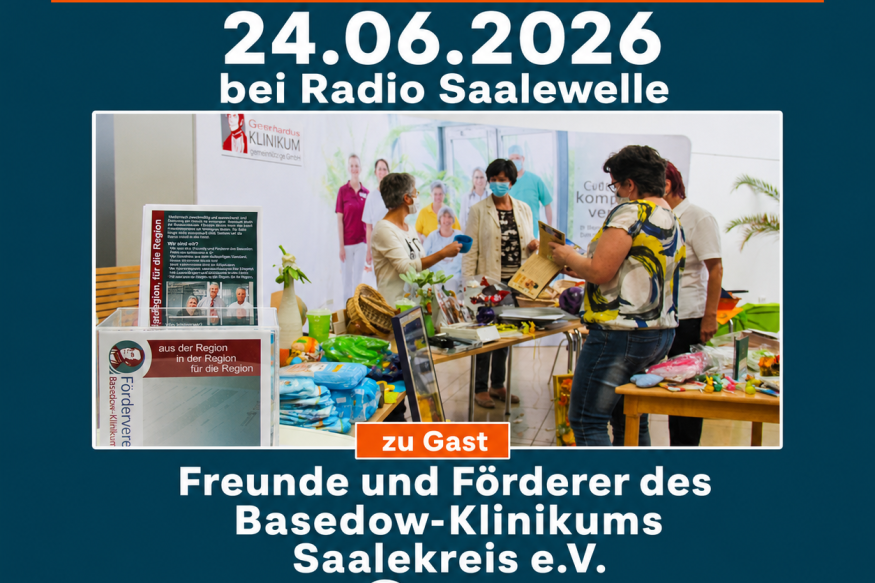 „Dein Verein – Deine Region“ Freunde und Förderer des Basedow-Klinikums Saalekreis e.V.