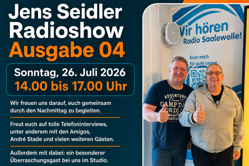 Jens Seidler Radioshow kehrt mit Ausgabe 04 zurück